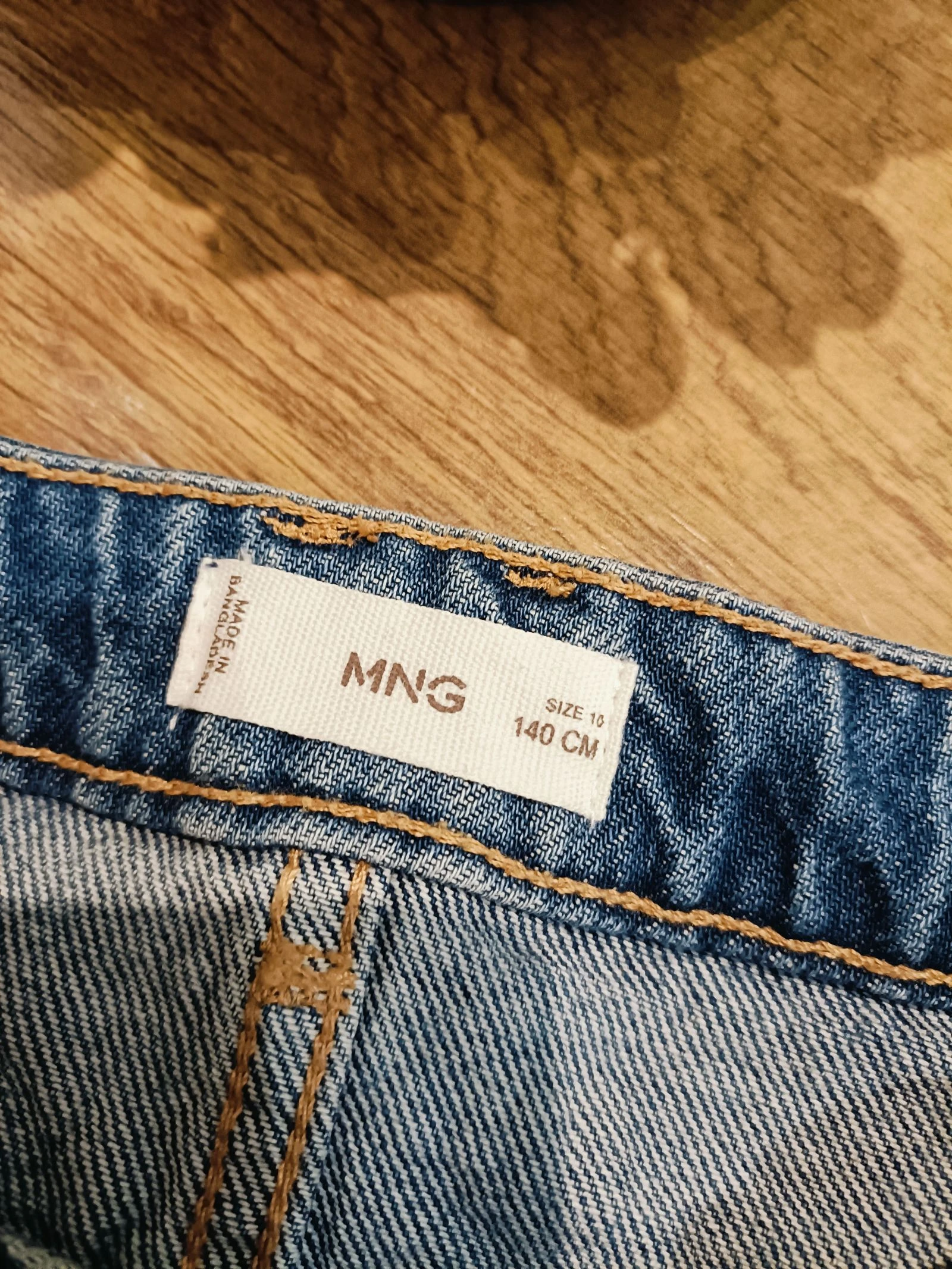 Girl's denim skirt size 10 years – photo 6